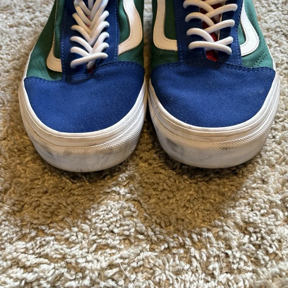 VANS Old Skool Yacht Club Low Men's 8.5 90s Dazed Preppy Retro Court